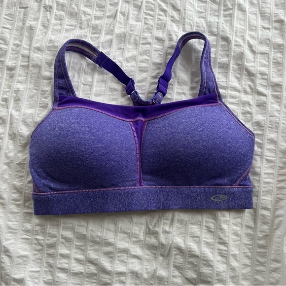 NWOT C9 by Champion High Support Wirefree Racerback Sports Bra, 36B - Picture 6 of 12